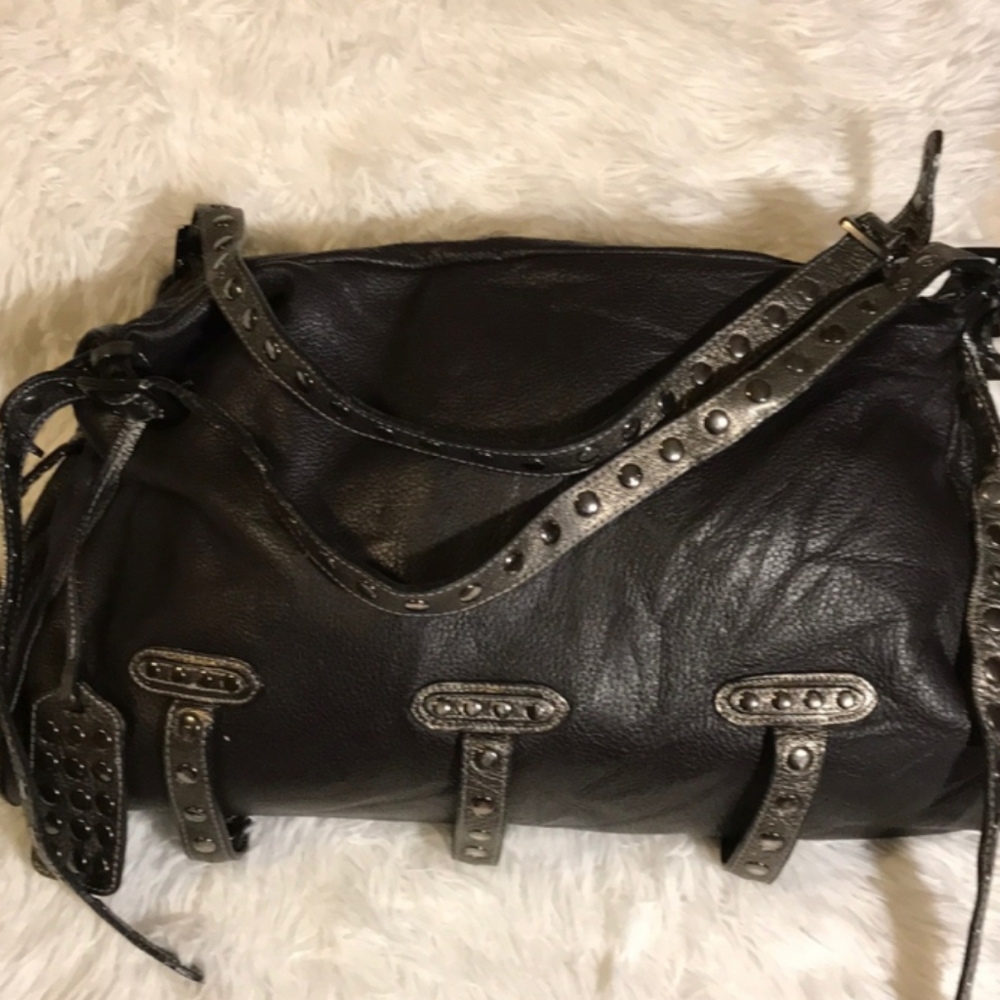 BE& D BUTTERY SOFT LEATHER HANDBAG